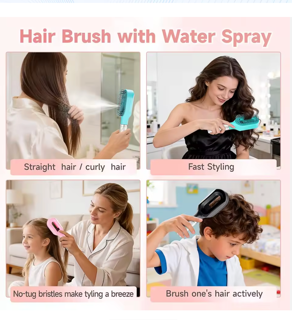 Spazzola Spray Anti-Crespo 2 in 1